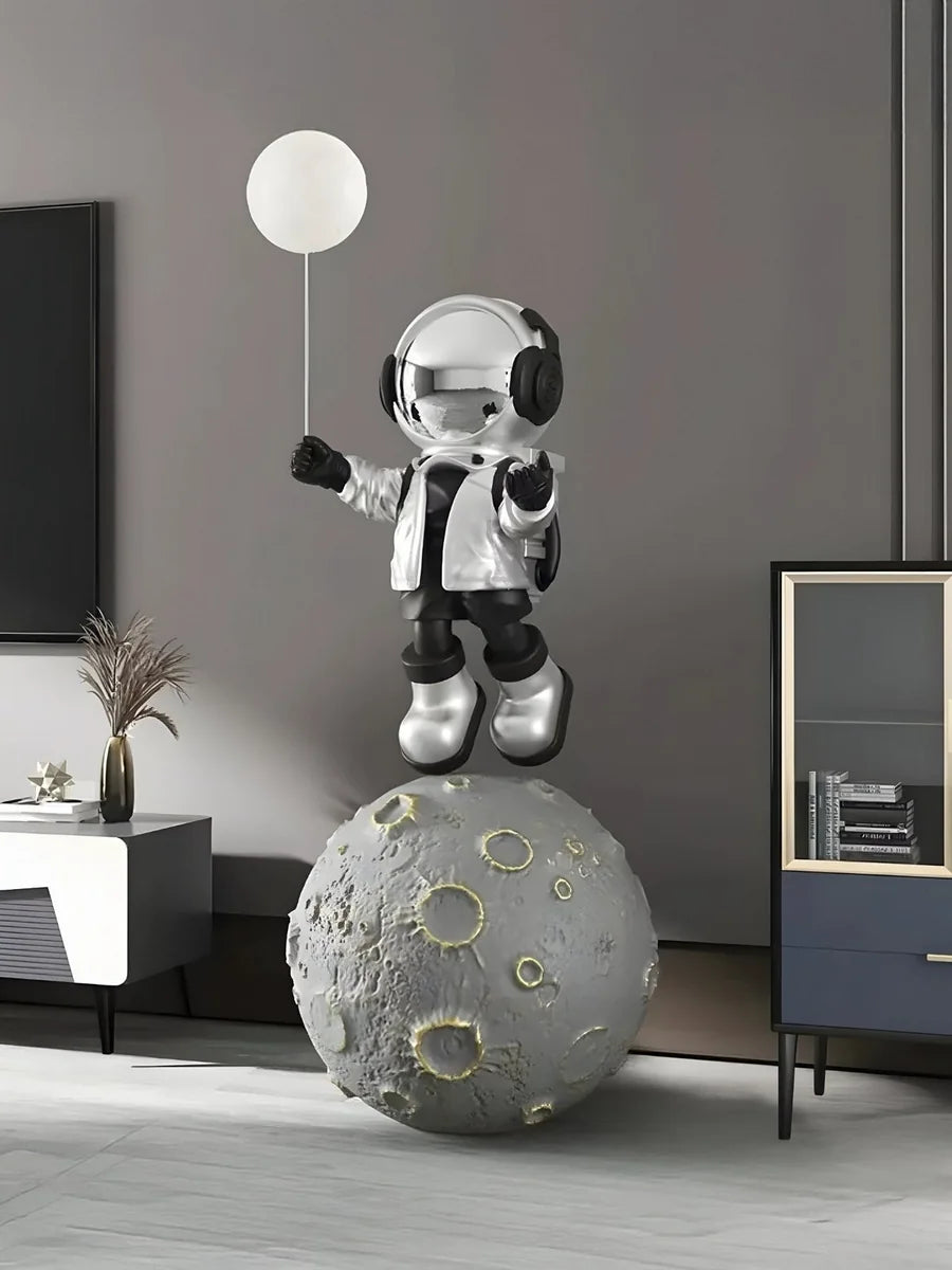 Glow Moonwalk Astronaut: Living room